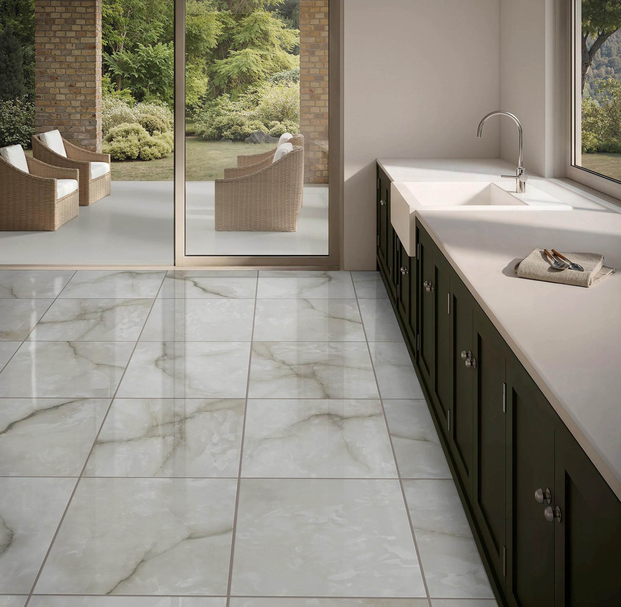 ASTORIA 24X24 POLISHED BRINDLE ROOM