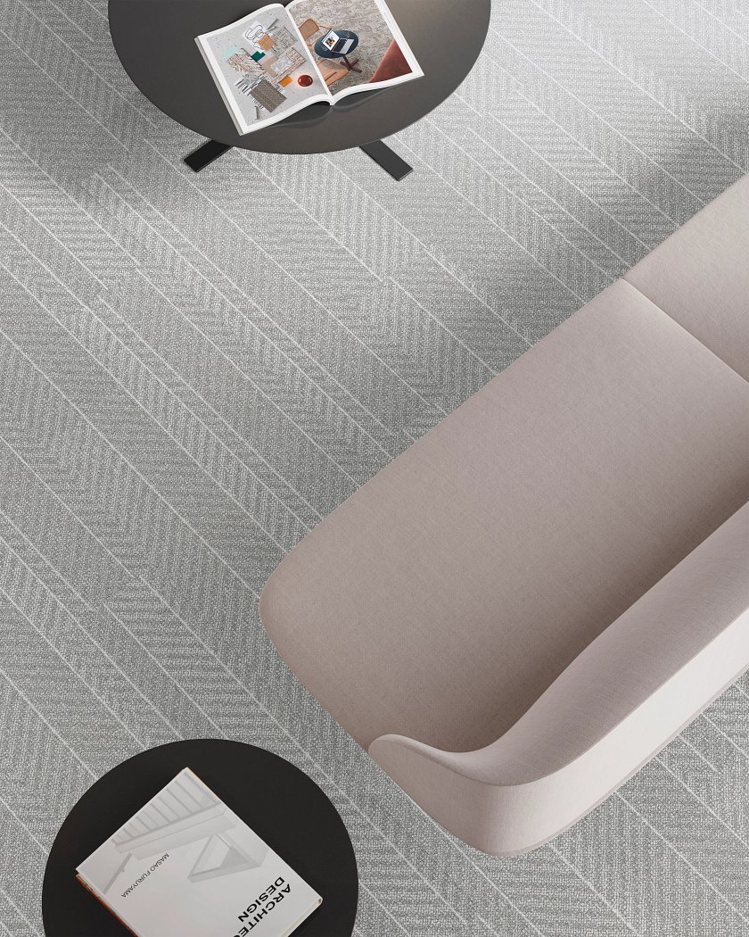 Collective I Tile Beige - LVP flooring Collective I Tile Beige Feature 1