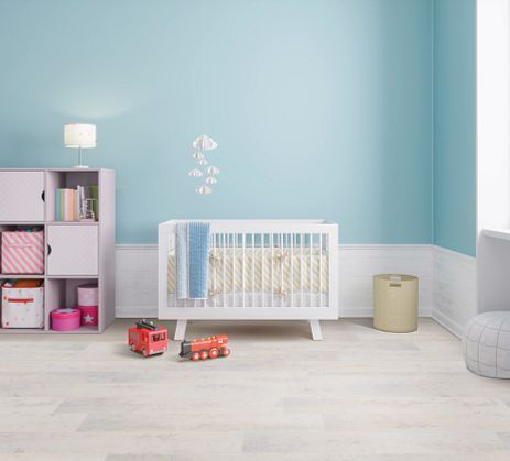 Baby's room with crib and toys