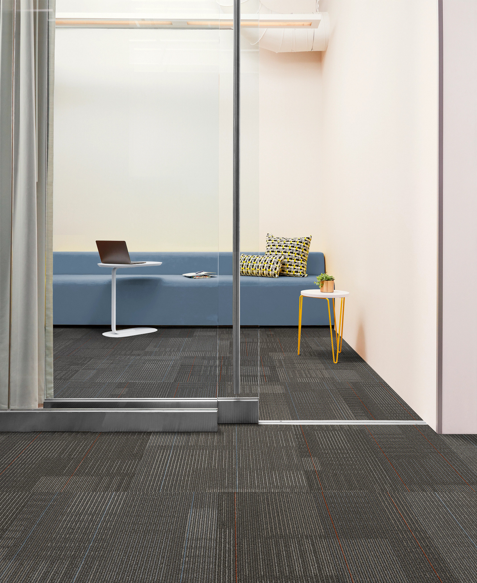 Diffuse Color 24X24 Ecoworx® Tile 5T478 Carpet Tile Commercial