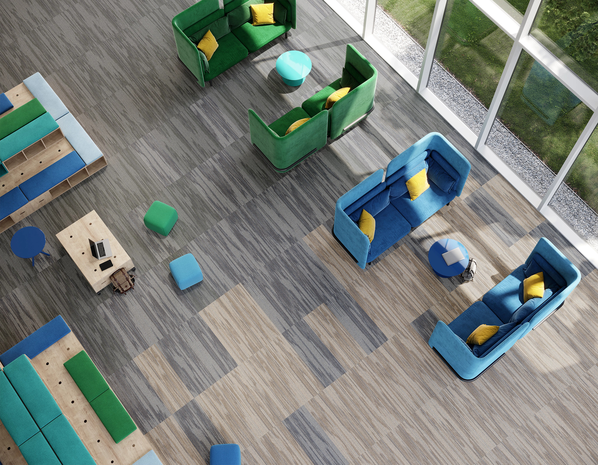 Casa Tile 5T525 Carpet Tile Commercial Flooring | ShawContract