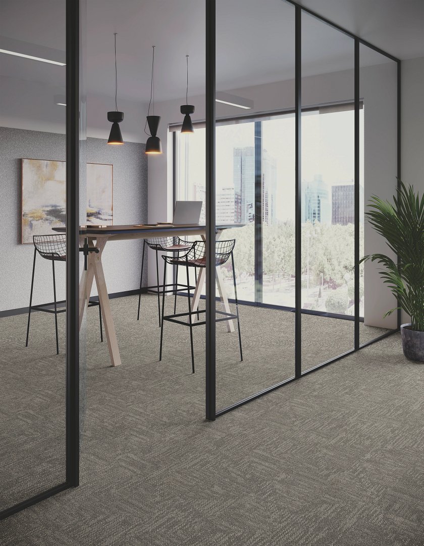 Steppe Tile Mineral - LVP flooring Steppe Tile Mineral Feature 1