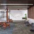 Boundless TaskWorx® Tile Untamed - LVP flooring Boundless TaskWorx® Tile Untamed Feature 1