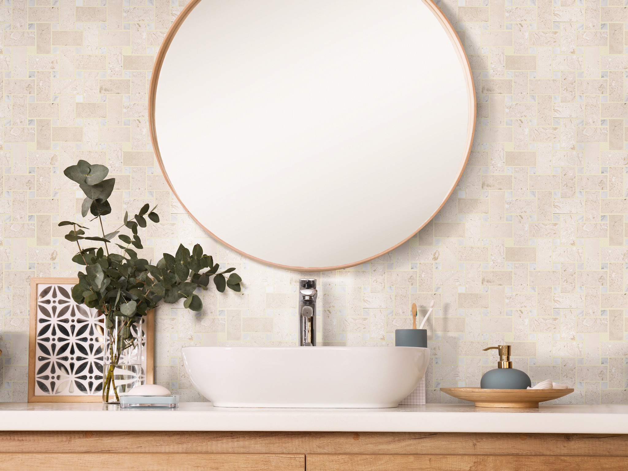 NOBLE PURSUIT BIG BASKETWEAVE FOSSIL ROOM