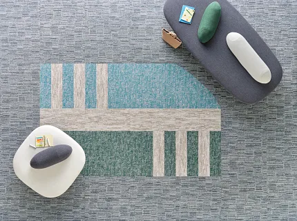 Stylish commercial carpet tile for contemporary spaces