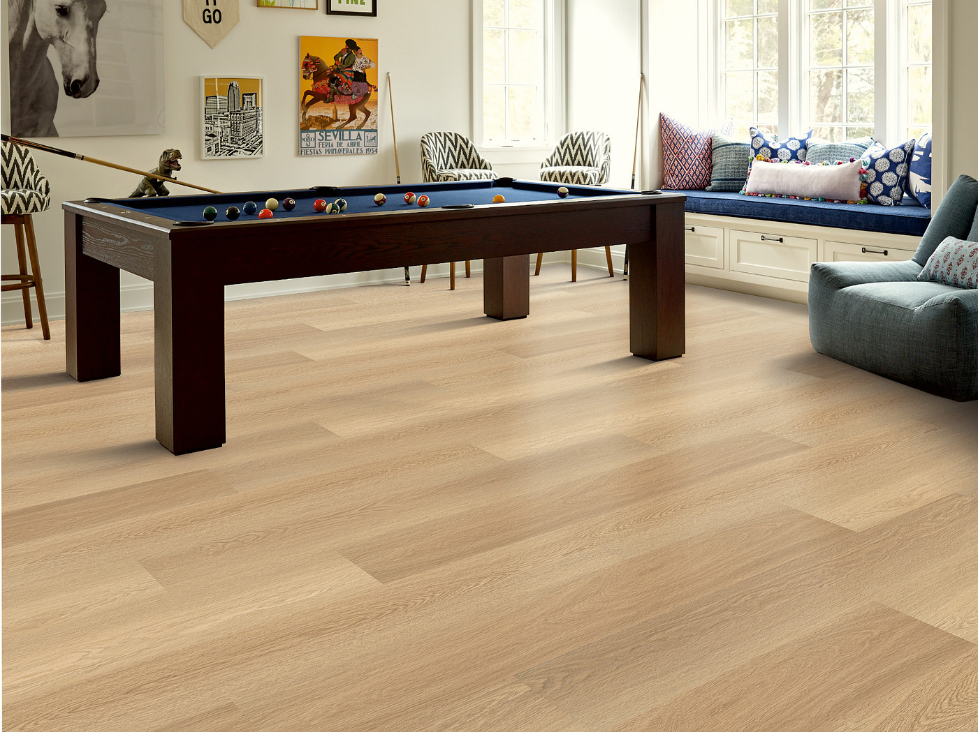 Sierra Valley flooring, shown in a room