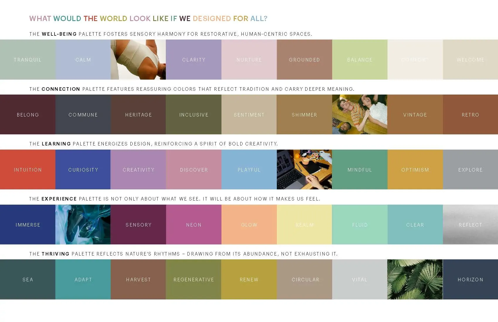 Design For All Well-Being Paletter