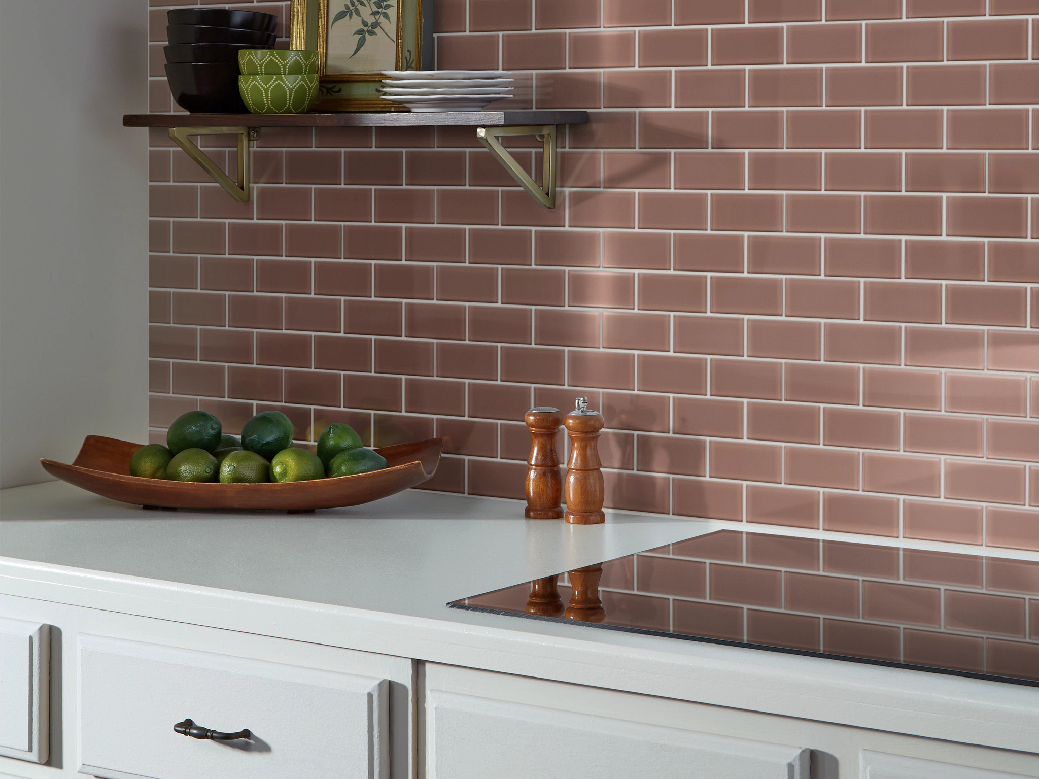 ASCENDANT 2X4 MOSAIC TIMEWORN TERRACOTTA ROOM