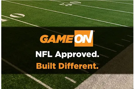 GameOn durable sports field turf NFL approved artificial turf on football field