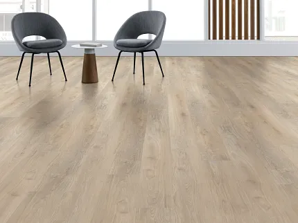 Stylish LVT flooring for contemporary workplace design Modern office with heavy commercial luxury vinyl tile flooring