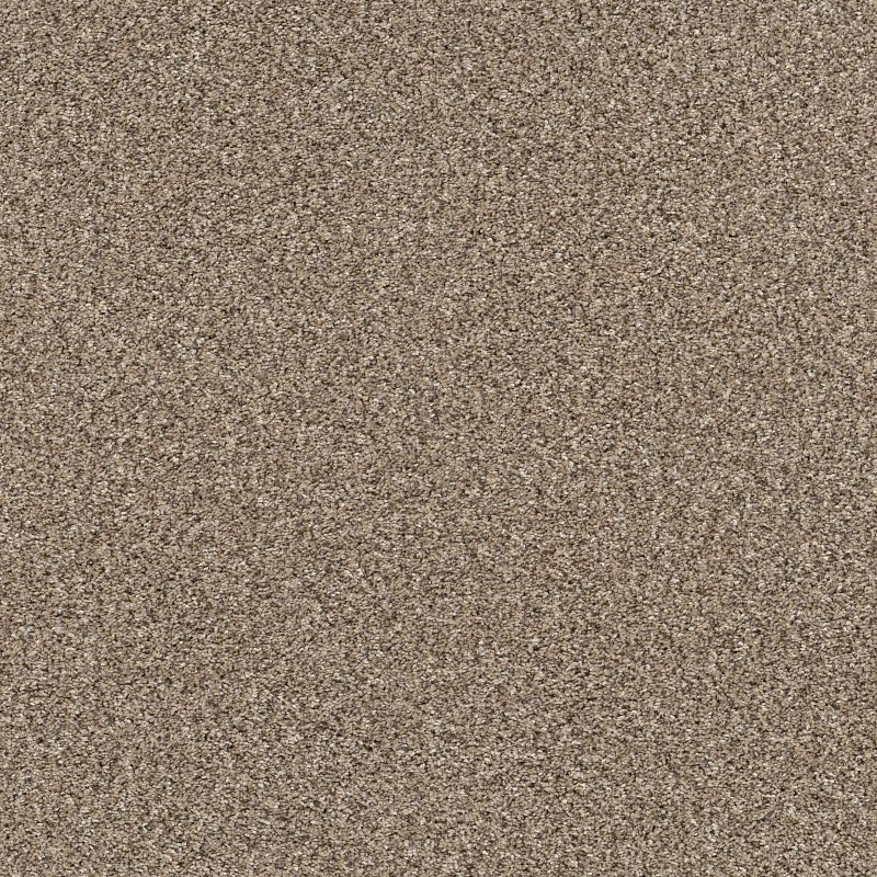 Yes You Can III Broadloom Carpet in Subtle Clay, 12ft wide, 100% polyester material