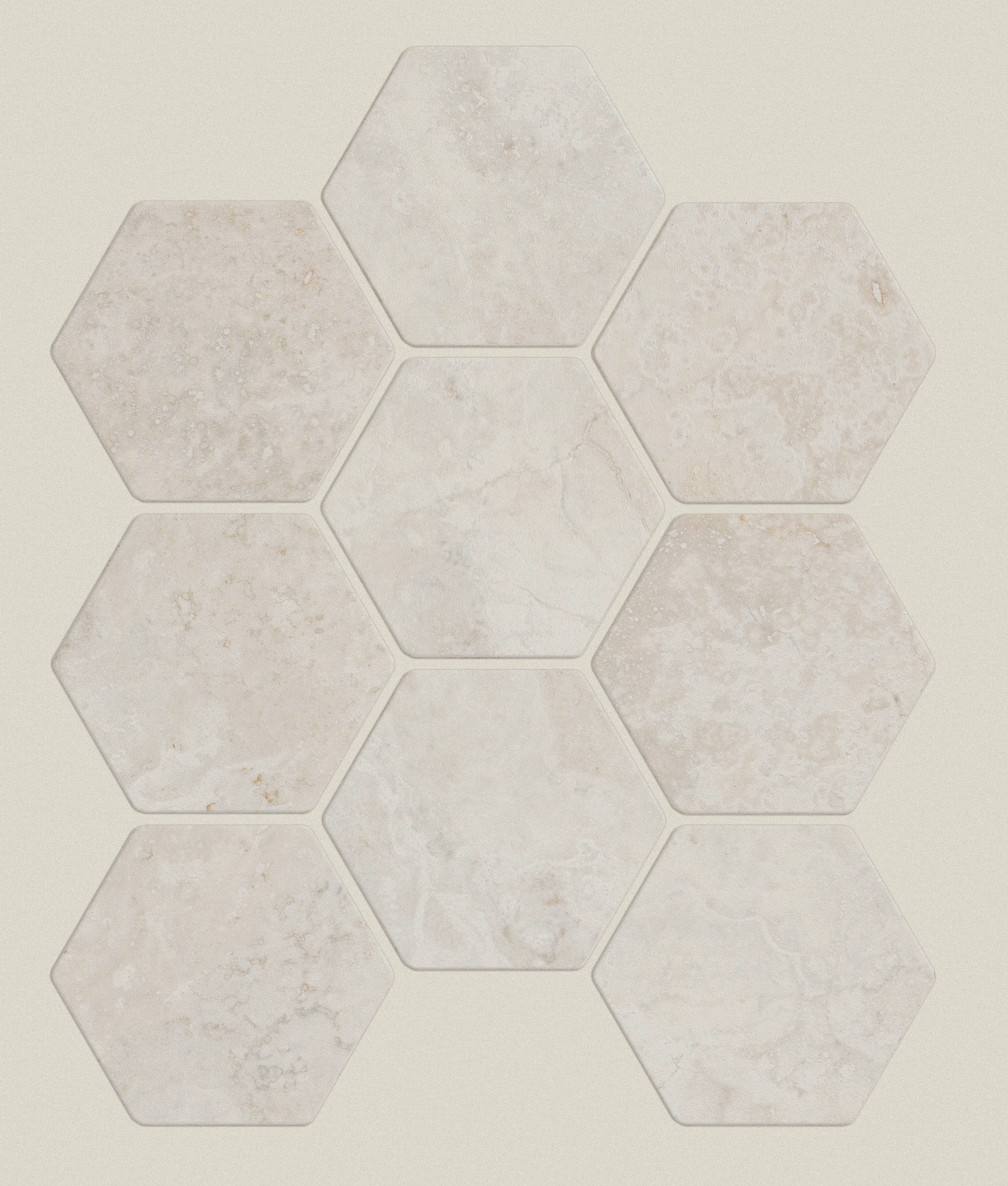 LAYERED EARTH HEX MOS CC IVORY MAIN