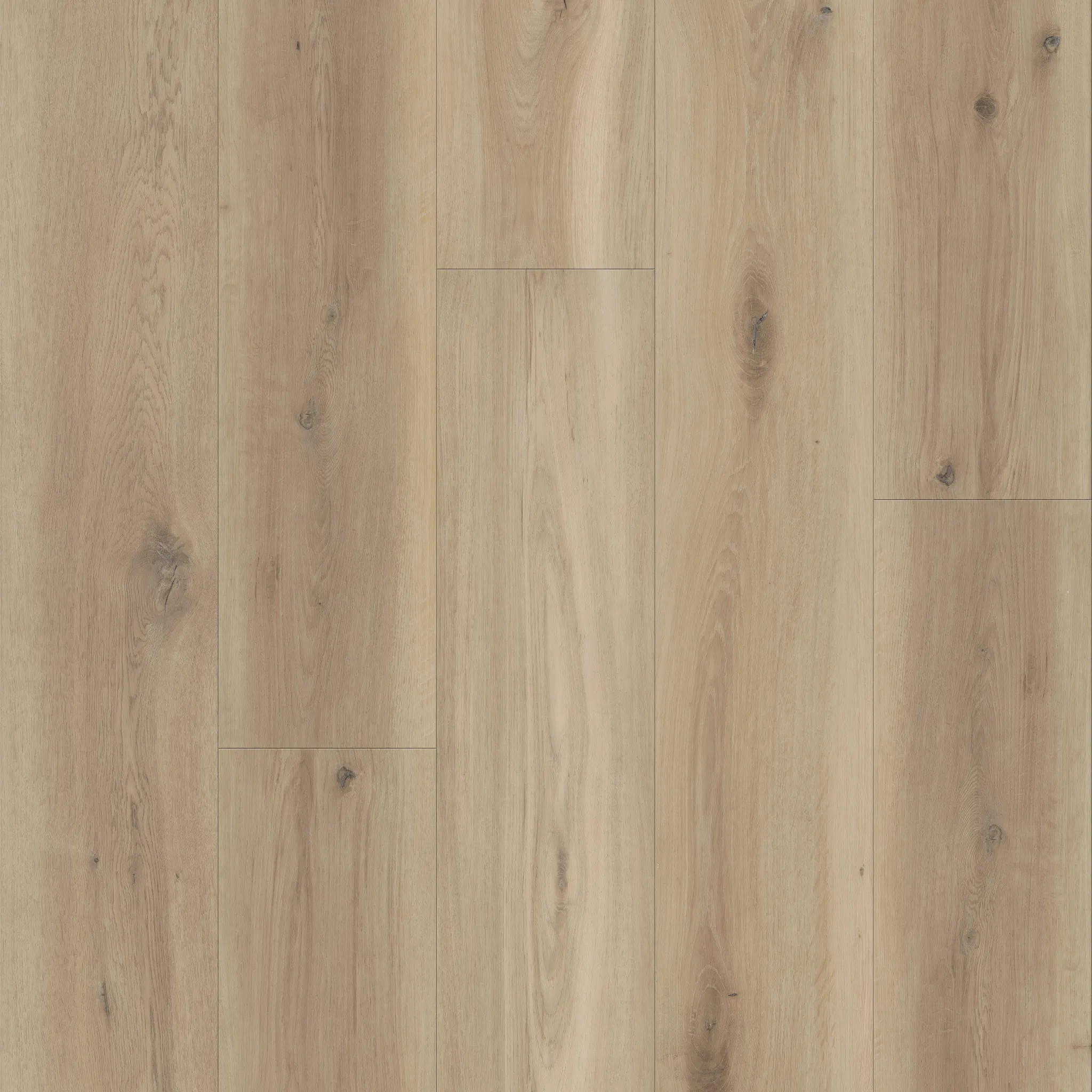 Light oak wood look luxury vinyl plank flooring with natural grain texture