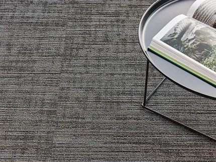Gray Commercial Carpet Tile in Contemporary Room Scene Downtime in Team