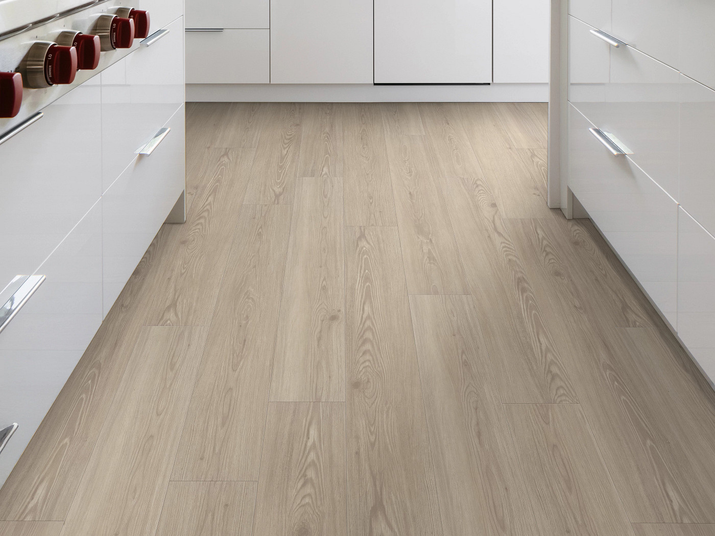 Dawn flooring, shown in a room