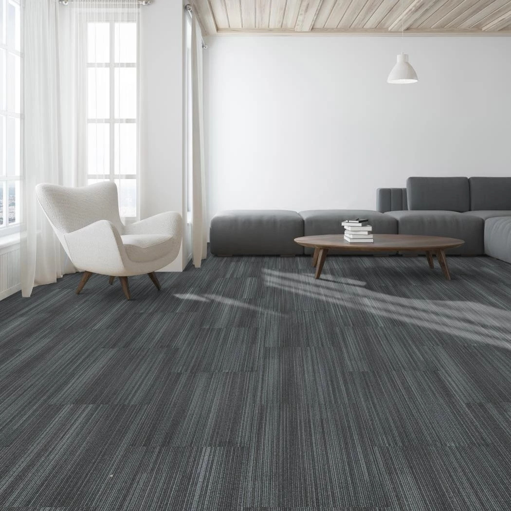 Achromatic Tile 5T107 Carpet Tile Commercial Flooring | ShawContract
