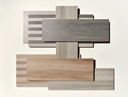 Versatile porcelain tiles for modern interiors