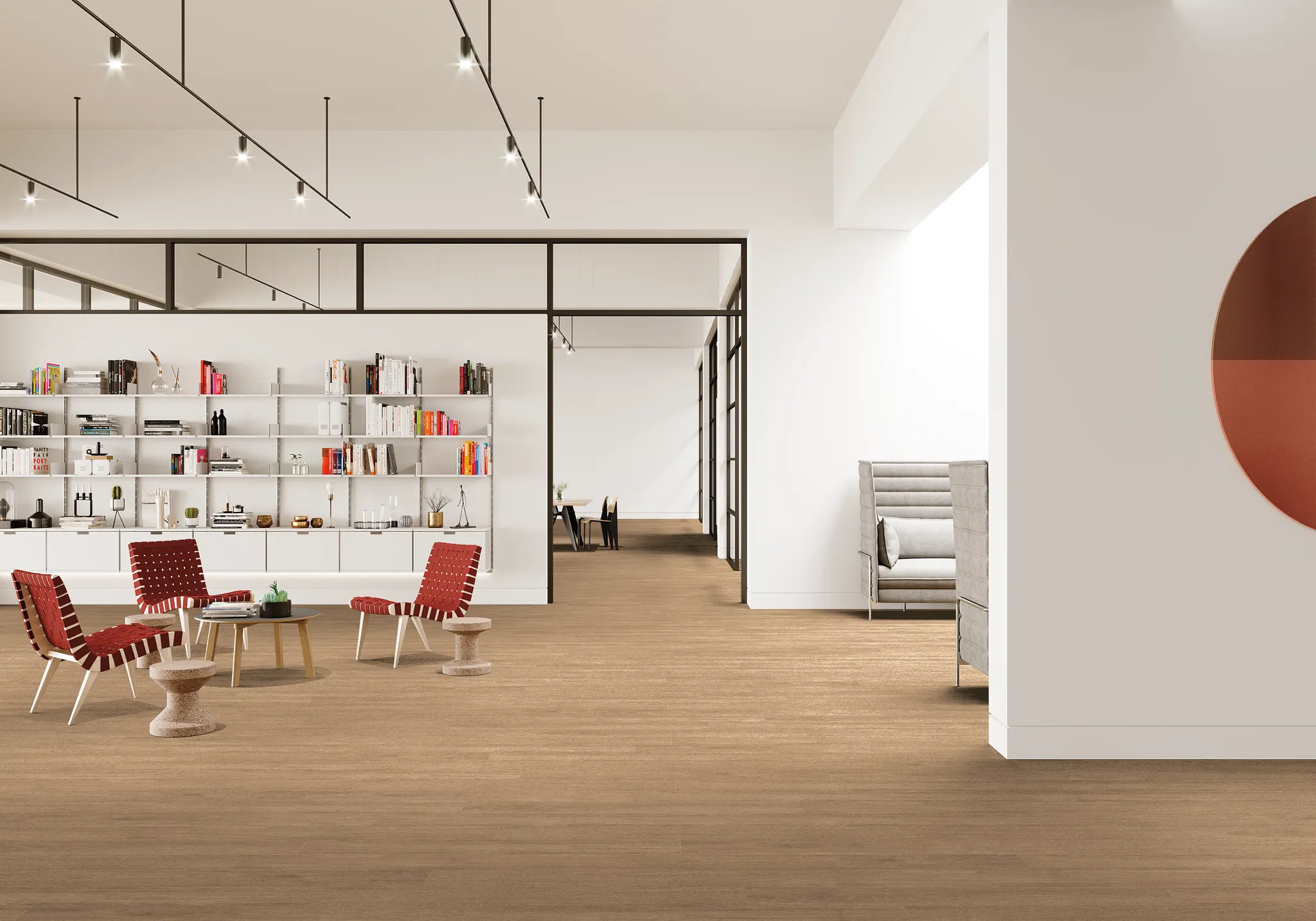 Modern Room with Elegant, Durable Vinyl Flooring