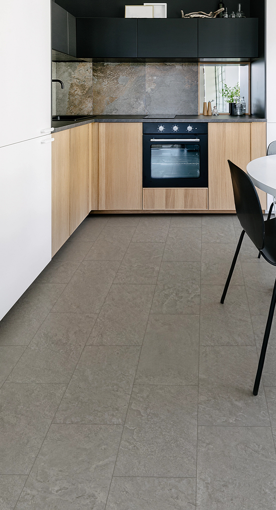 BALANCED RETREAT MINERAL GRAY SLATE ROOM
