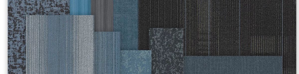 Defuse Blue Board | Diffuse Color + Disperse Color Cool Blue | ShawContract