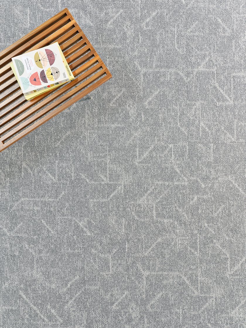 Visualize 24X24 Tile Brown - LVP flooring Visualize 24X24 Tile Brown Feature 2