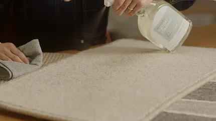 Premium Broadloom Carpet for Stylish Interiors - 12 ft Width Elegant living room featuring a broadloom carpet in a textured white pattern