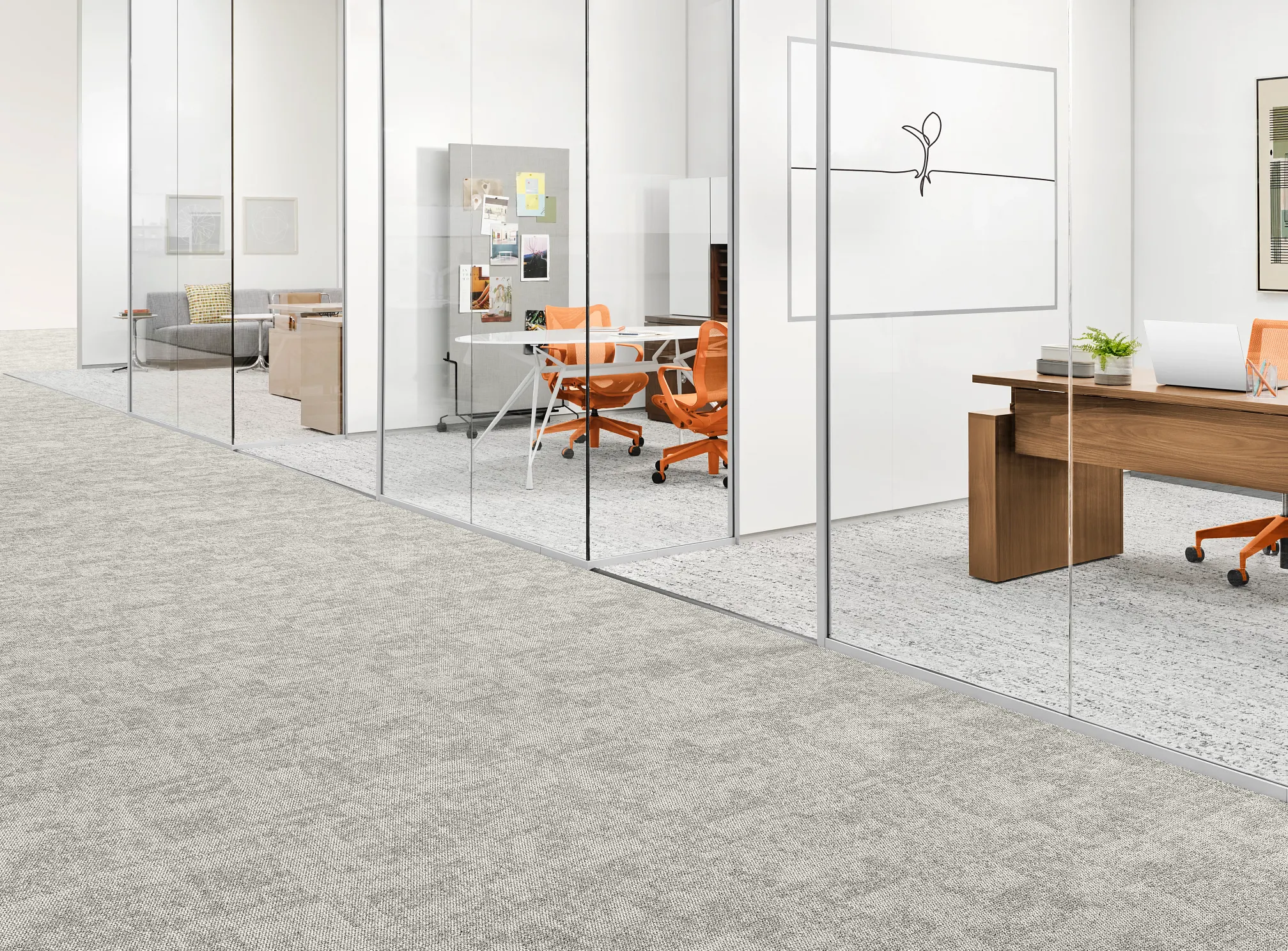 grounded spaces carpet tile collection by shaw contract, in-stock and ready to ship