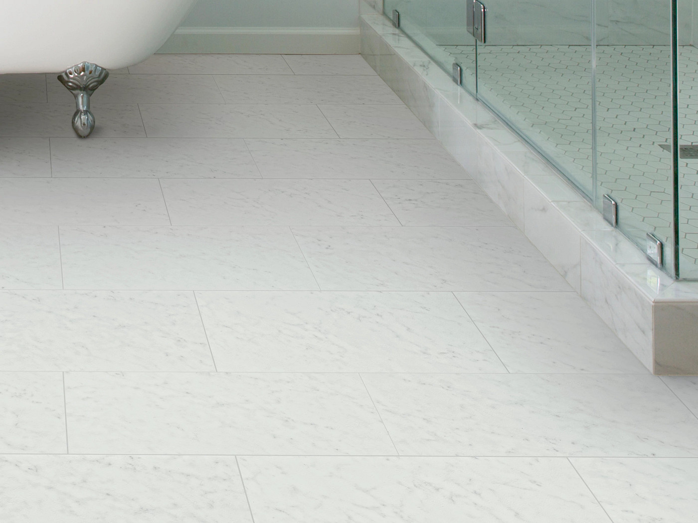 Bianco flooring, shown in a room