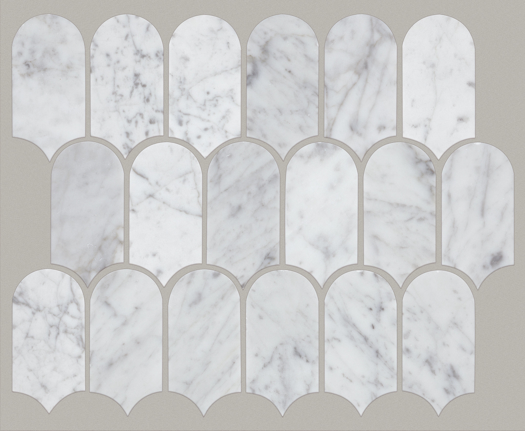 CHATEAU CATHEDRAL MOSAIC BIANCO CARRARA MAIN
