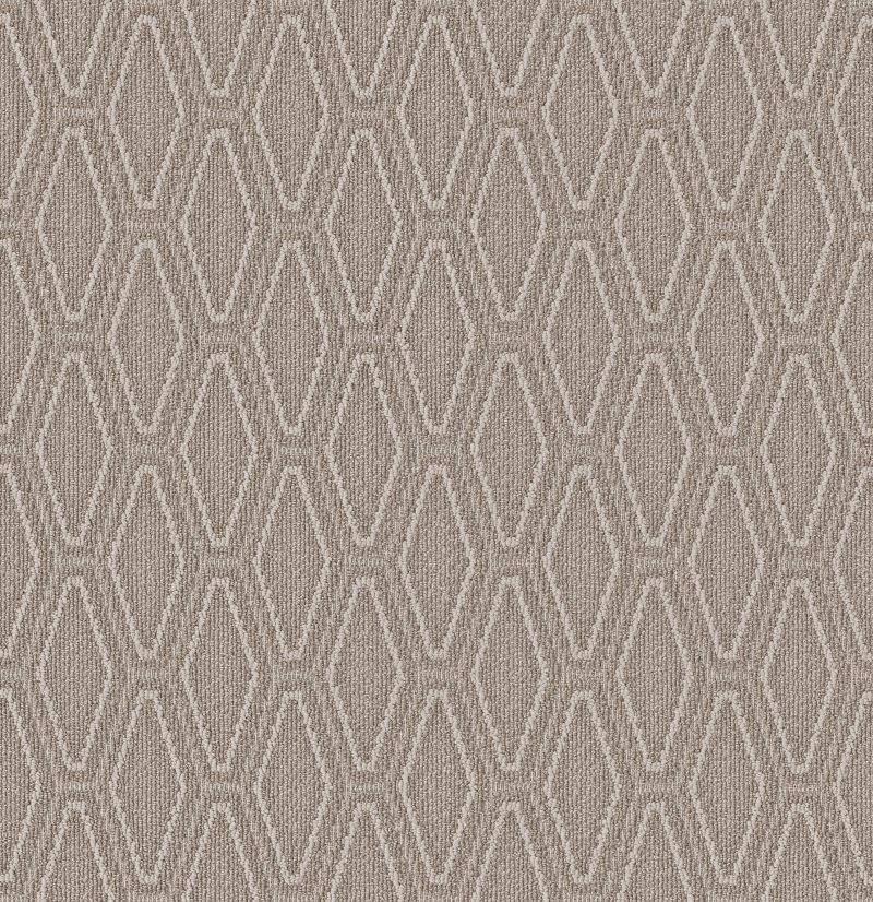 Cozy Cable Broadloom Carpet in Twine color, made of 100% nylon, 12ft wide, residential application