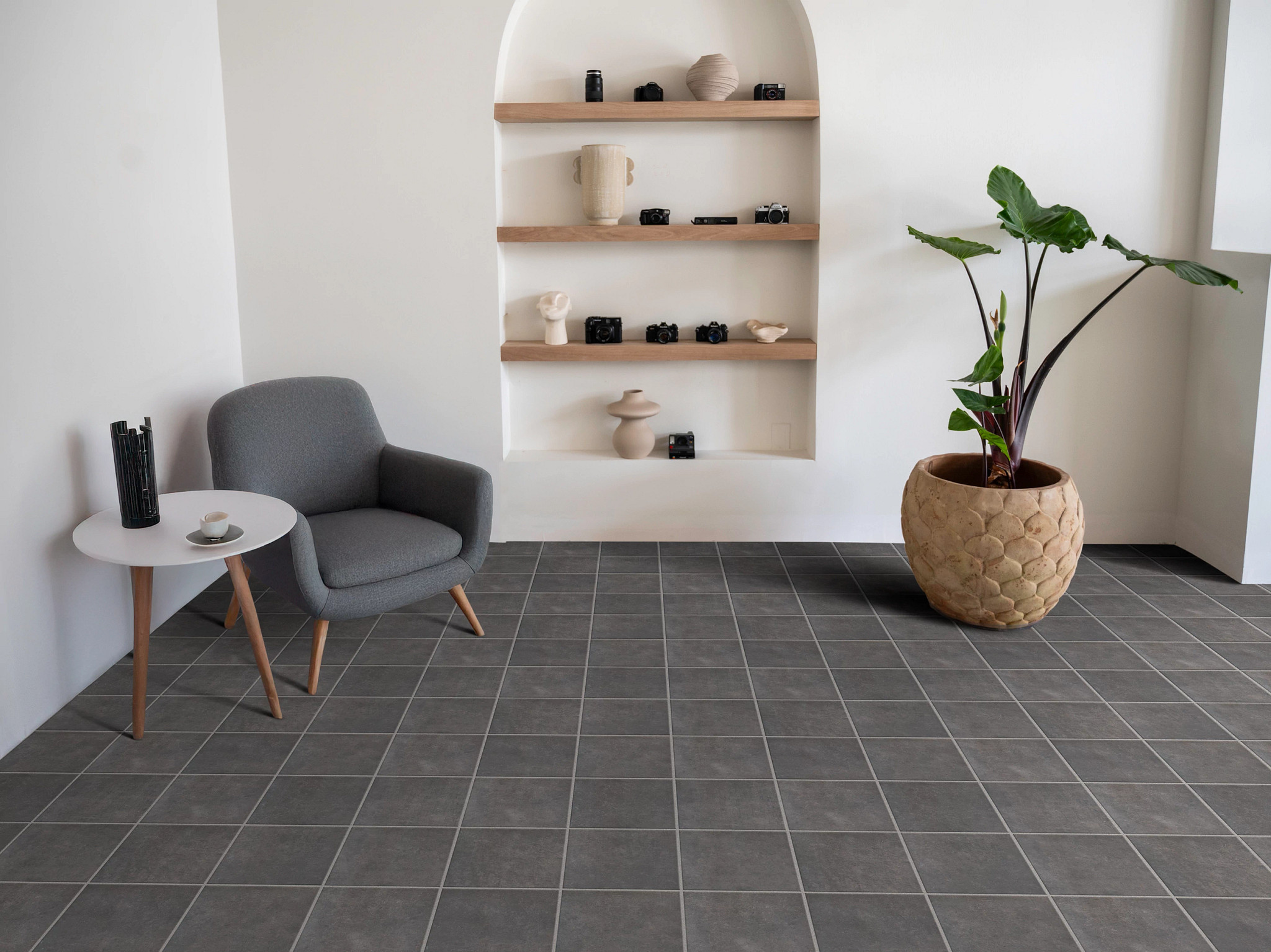 BLOOMS SOLID NIGHTSHADE ROOM