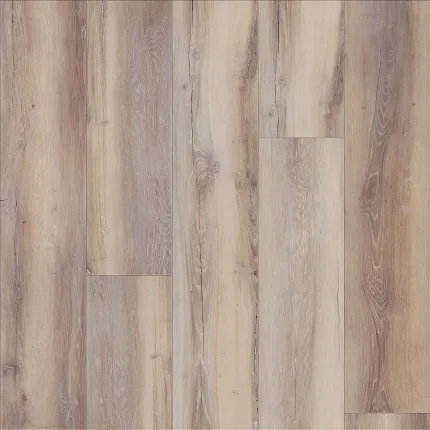 Durable and stylish wood look luxury vinyl plank flooring 72.05x8.98 inch Light wood look vinyl flooring with Coretec Residential WPC construction