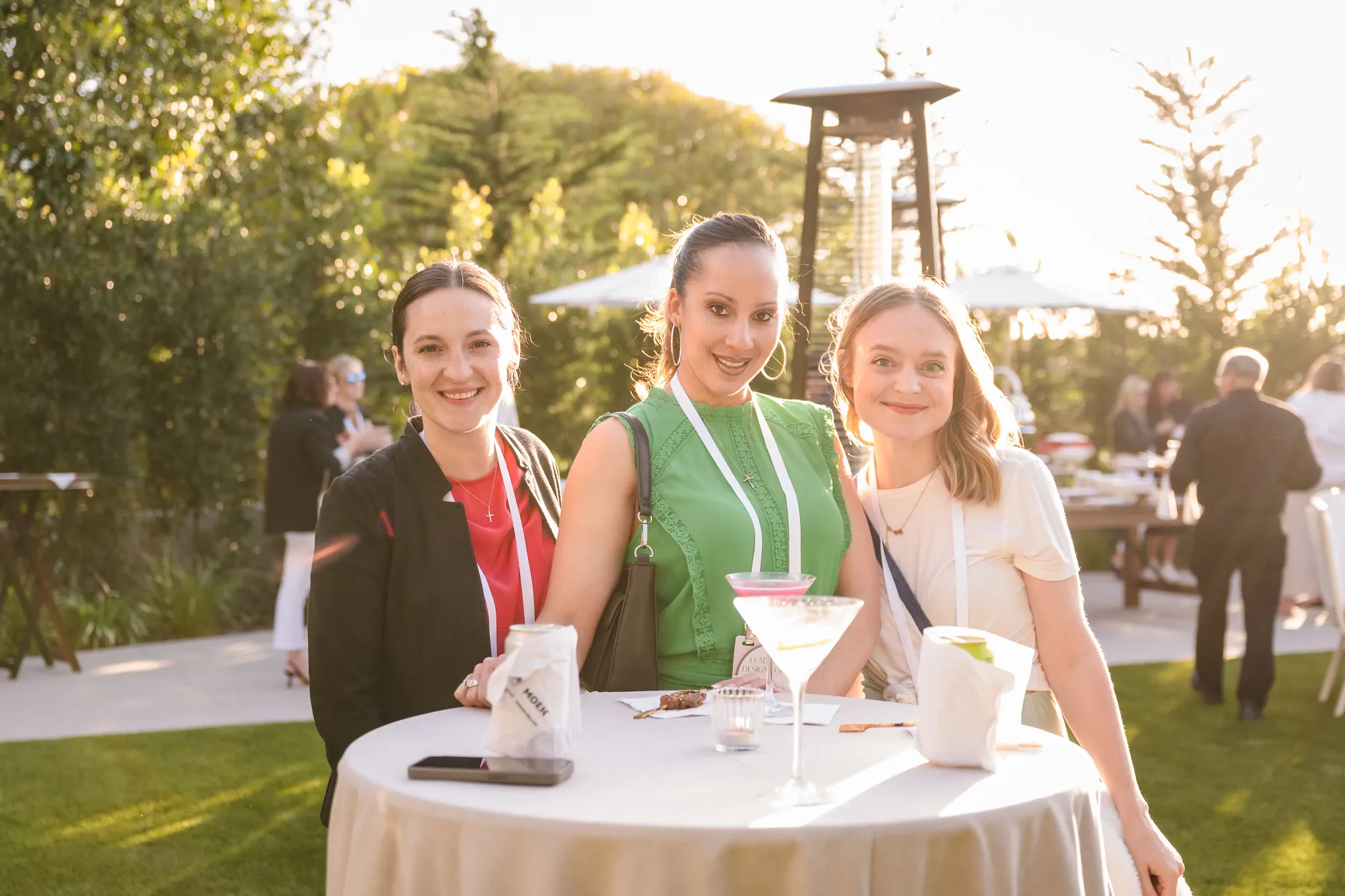 Designers At Outdoor Event