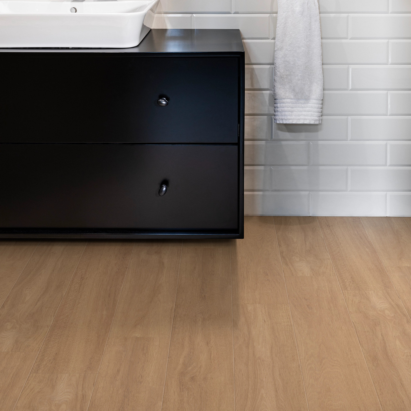 Jasper flooring, shown in a room