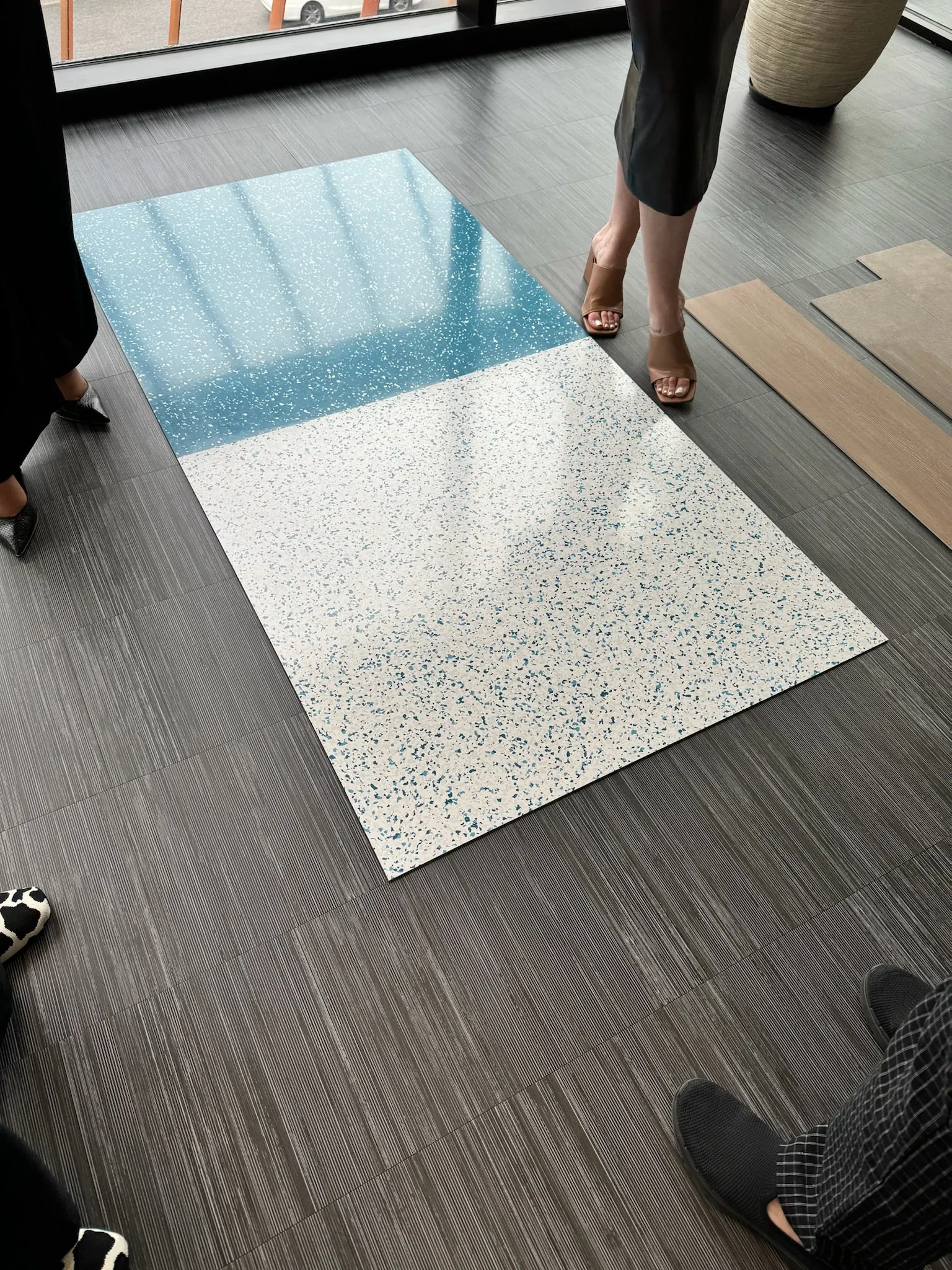 Shaw Contract flooring shown that can be used in commercial healthcare medical clinic
