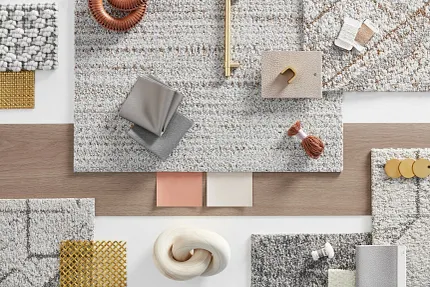 Versatile carpet and fabric options for modern interiors
