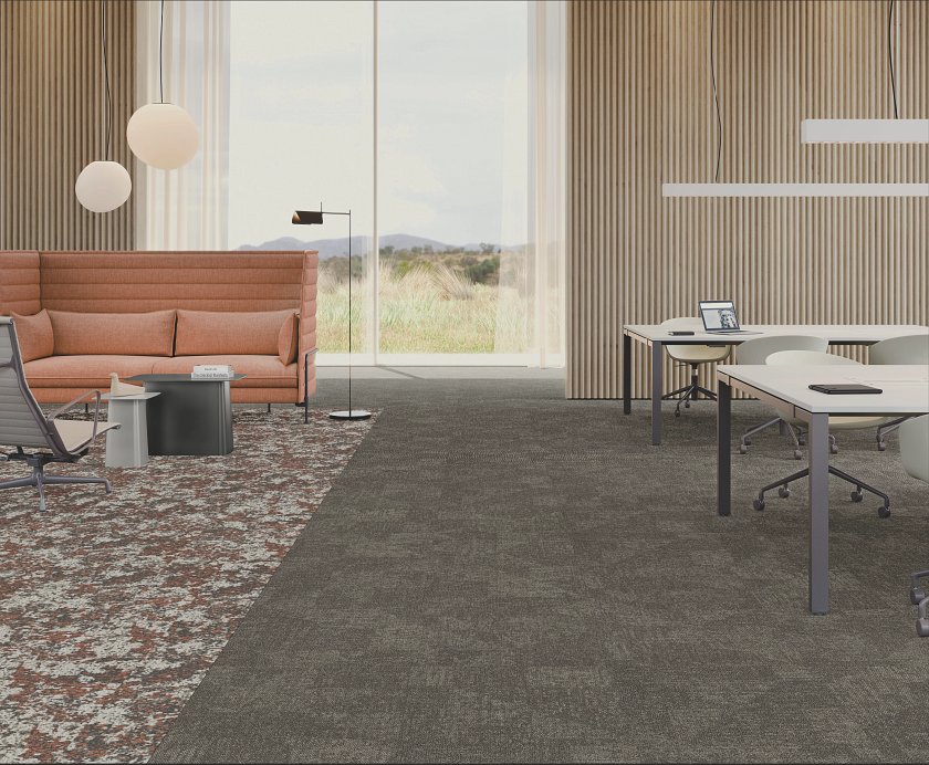 Landform Tile Granite - LVP flooring Landform Tile Granite Feature 2