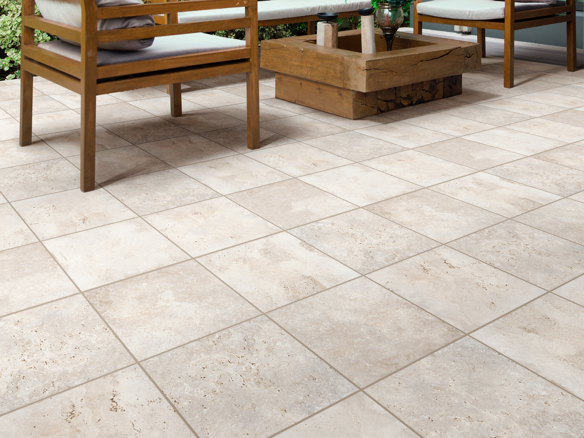 BASANITE LEGACY 16X16 SLIP-RESISTANT WALNUT ROOM