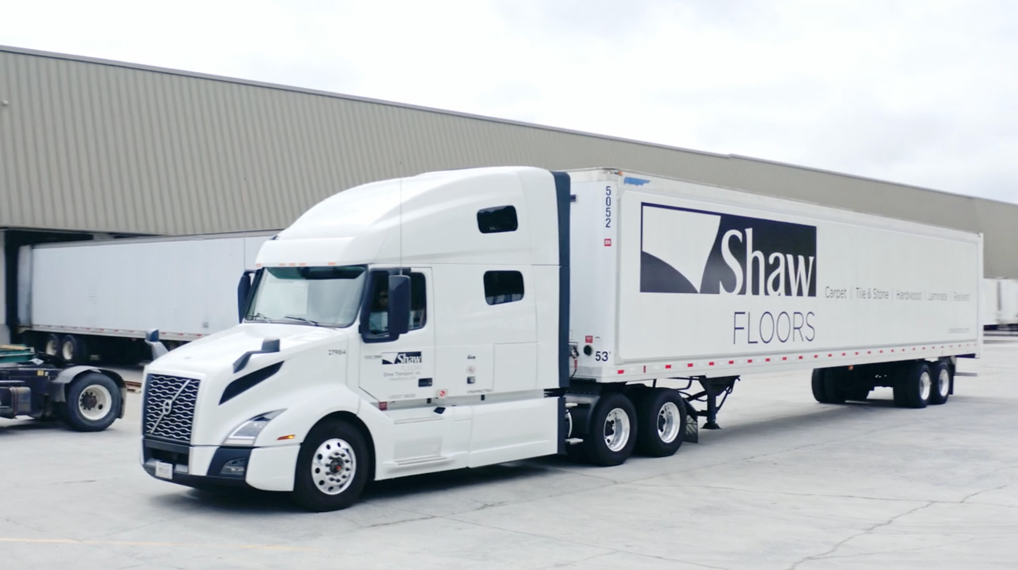 Shaw tractor trailer