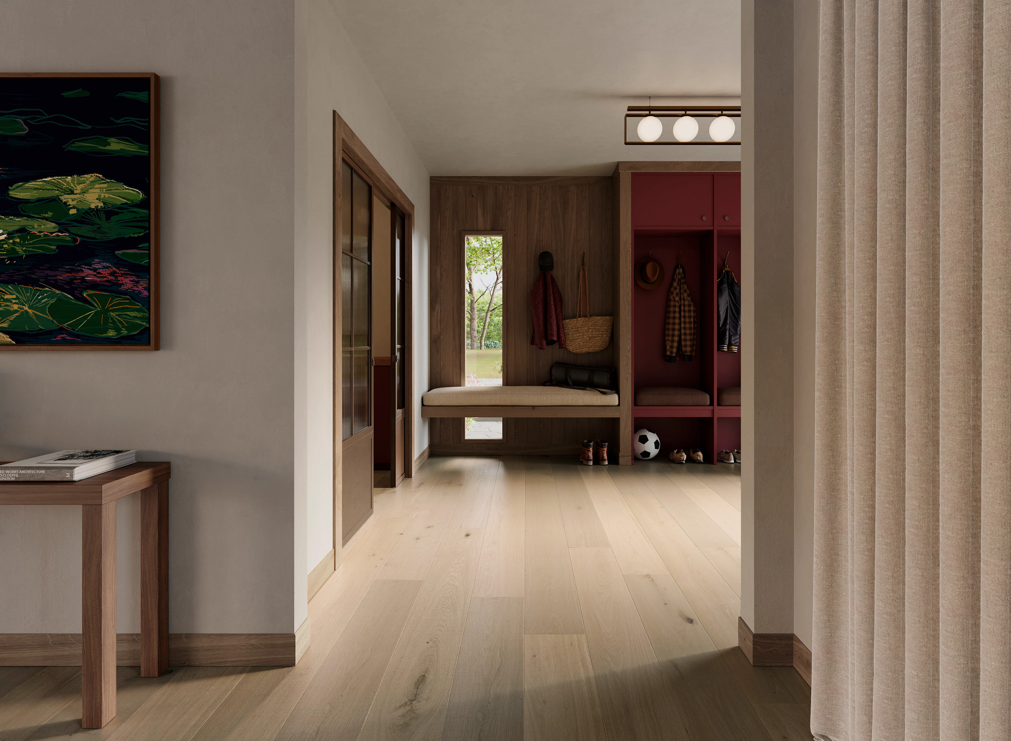HERITAGE OAK CAMBRIC ROOM in room