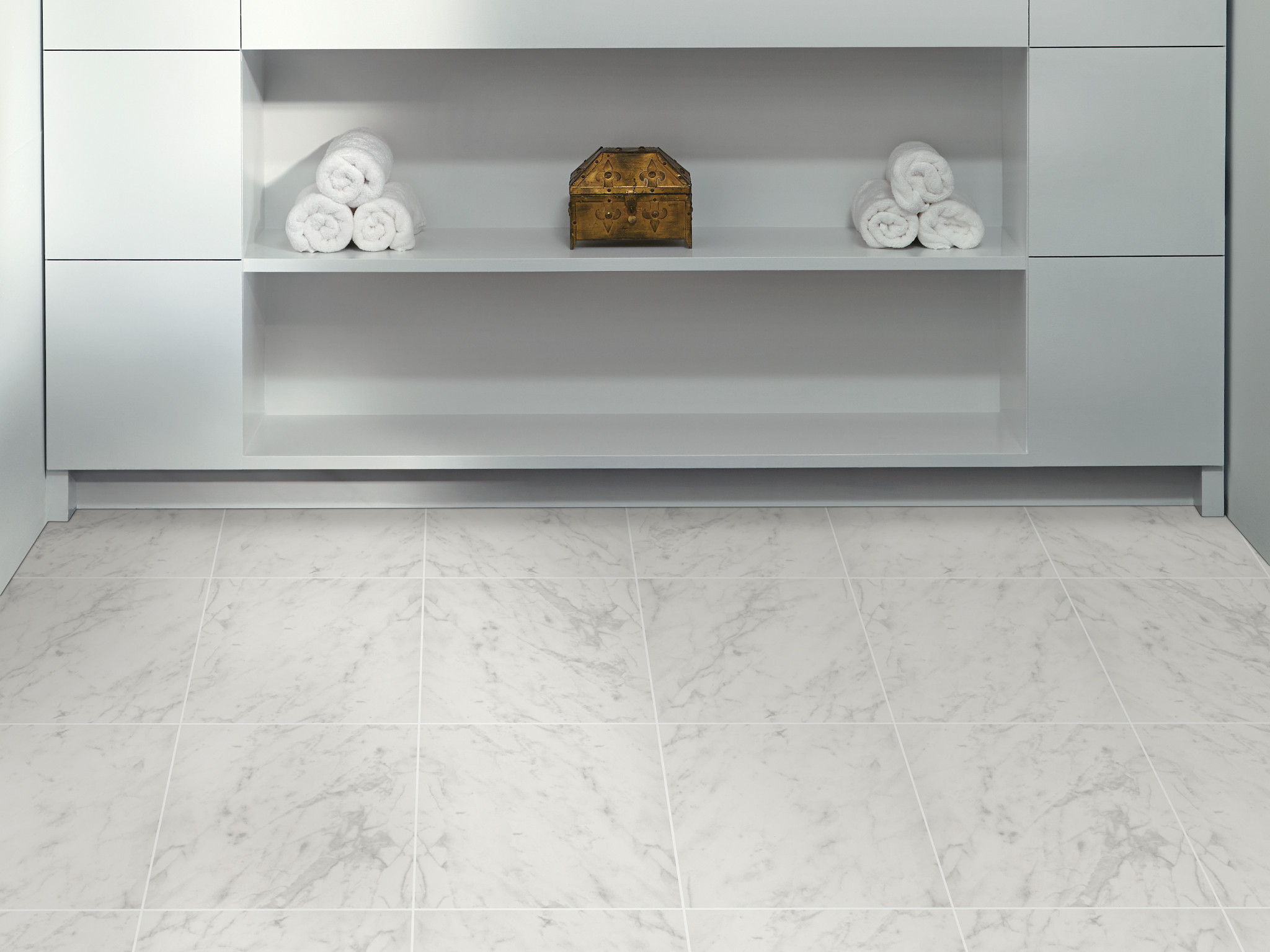 PRIME AURA 24X24 MATTE CARRARA ABISSO ROOM