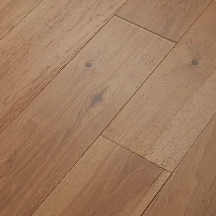 Light Brown Hardwood Flooring with Natural Wood Grain and Knots Light brown hardwood flooring with natural wood grain and knots