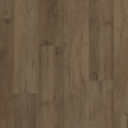 Warm Brown Wood Look Luxury Vinyl Plank Flooring Luxury vinyl plank flooring in warm brown tones with wood grain texture