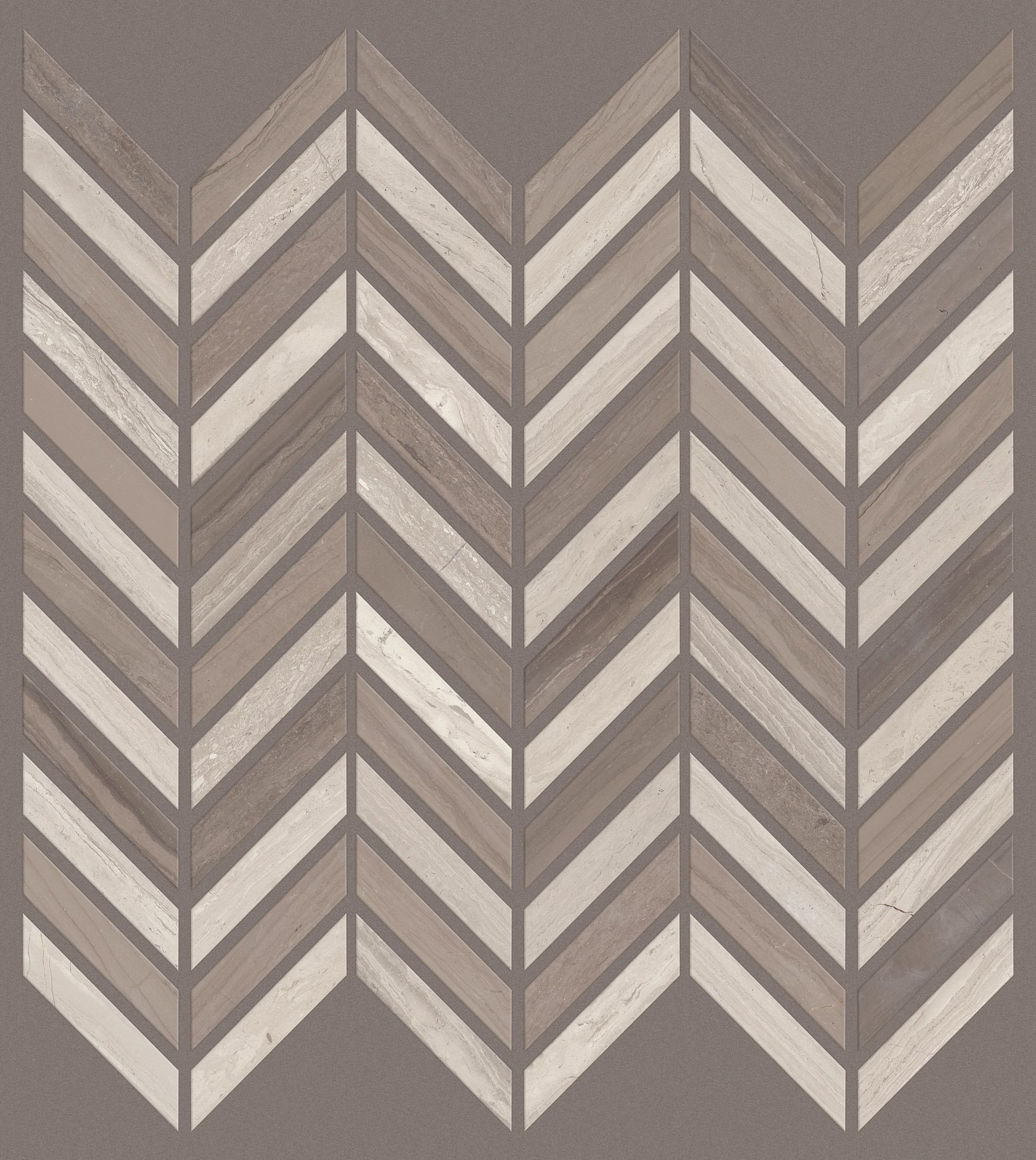 CHATEAU CHEVRON MOSAIC ROCKWOOD/URBAN MAIN