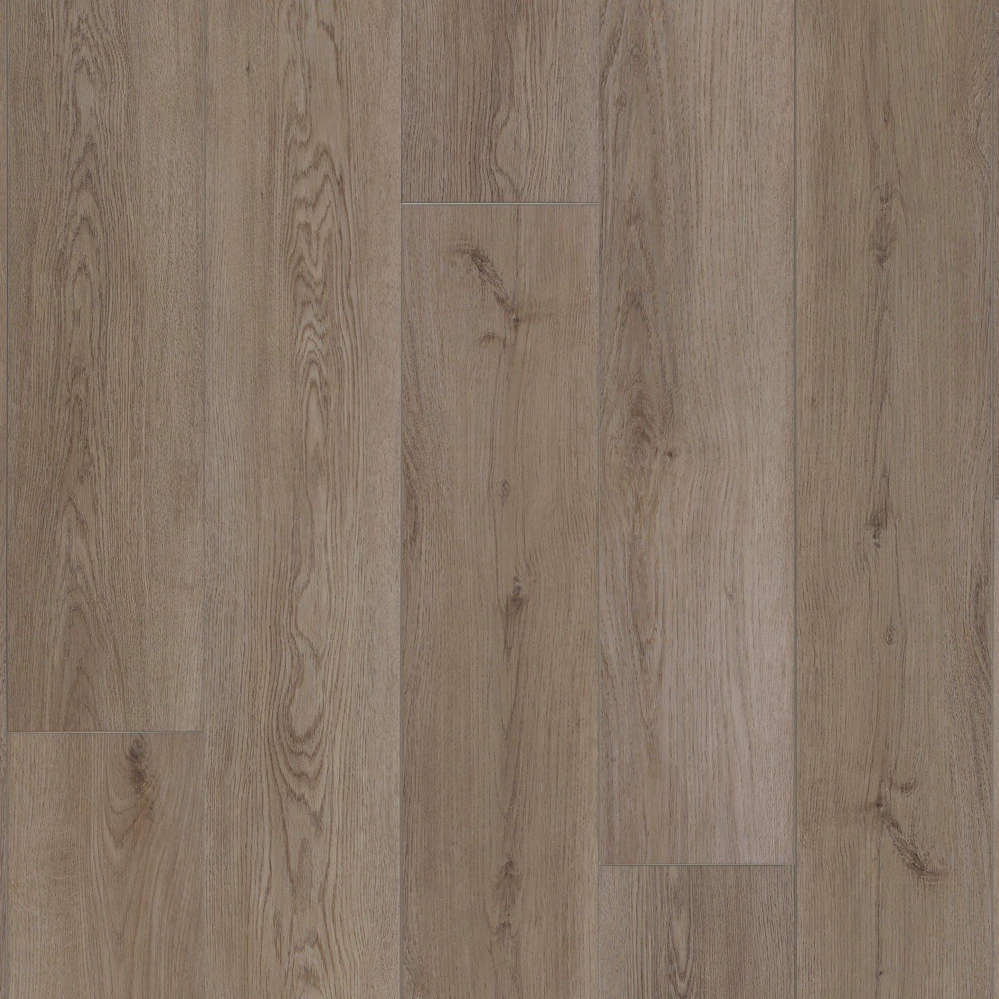 Wood look luxury vinyl plank flooring in brown tones, 60x7.13 inch, Coretec Residential WPC construction