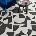 Stella Tile Screen Print - LVP flooring Stella Tile Screen Print Feature 1