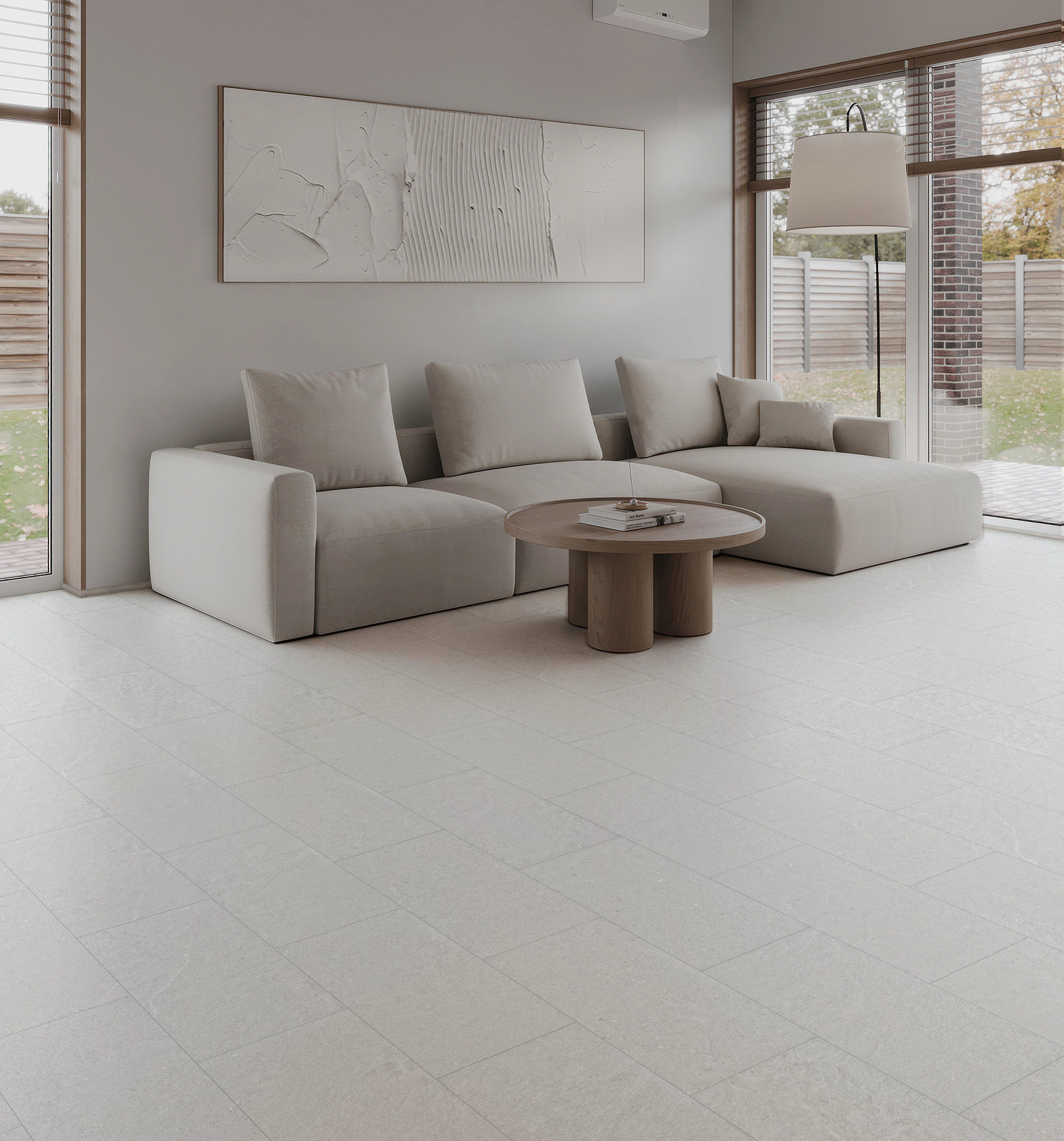 BALANCED RETREAT SILVERMIST CONCRETE ROOM