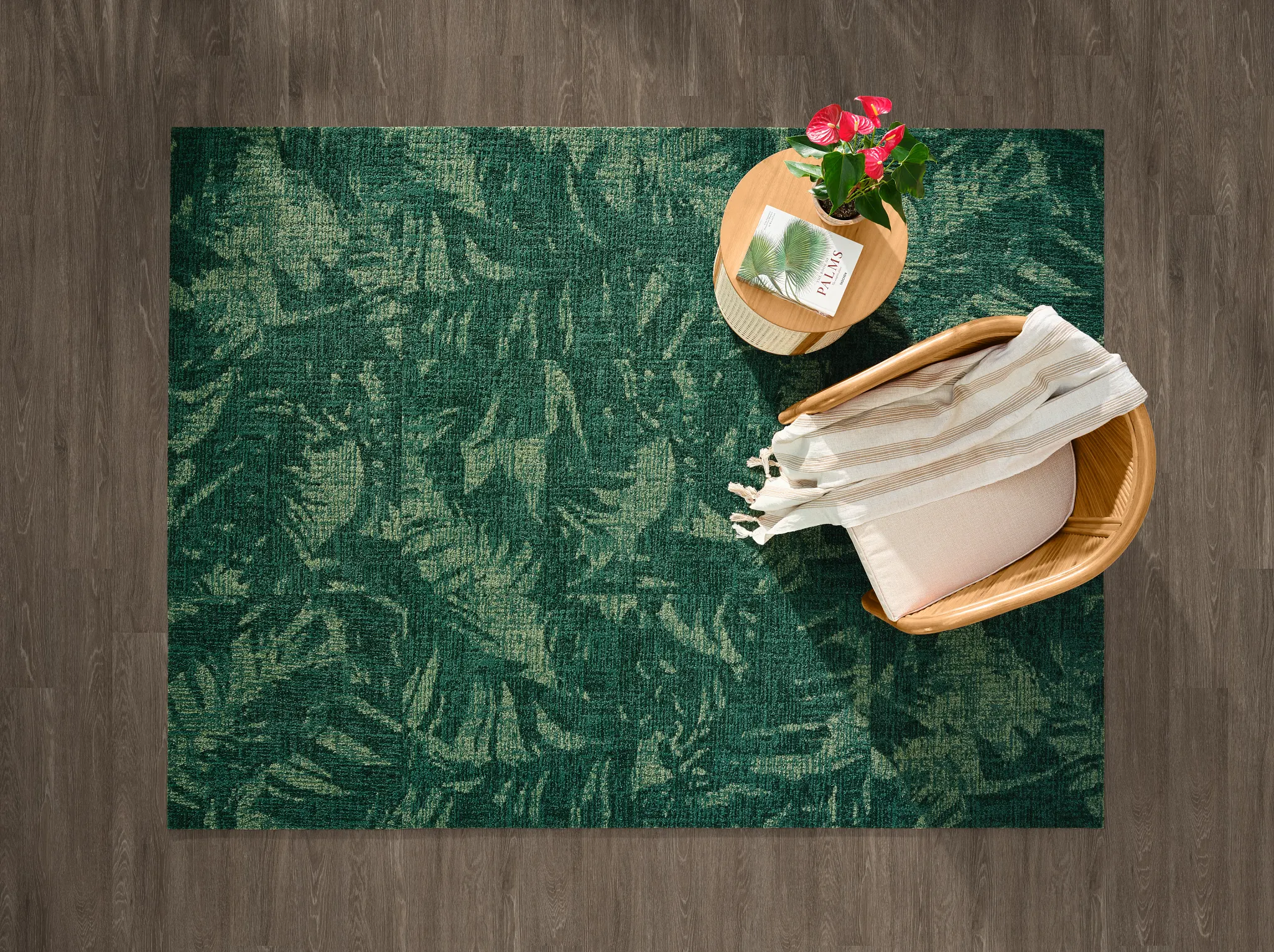 Shaw Contract Hospitality · ROAM | Tropical Retreat collection illustration, not an exact selected color