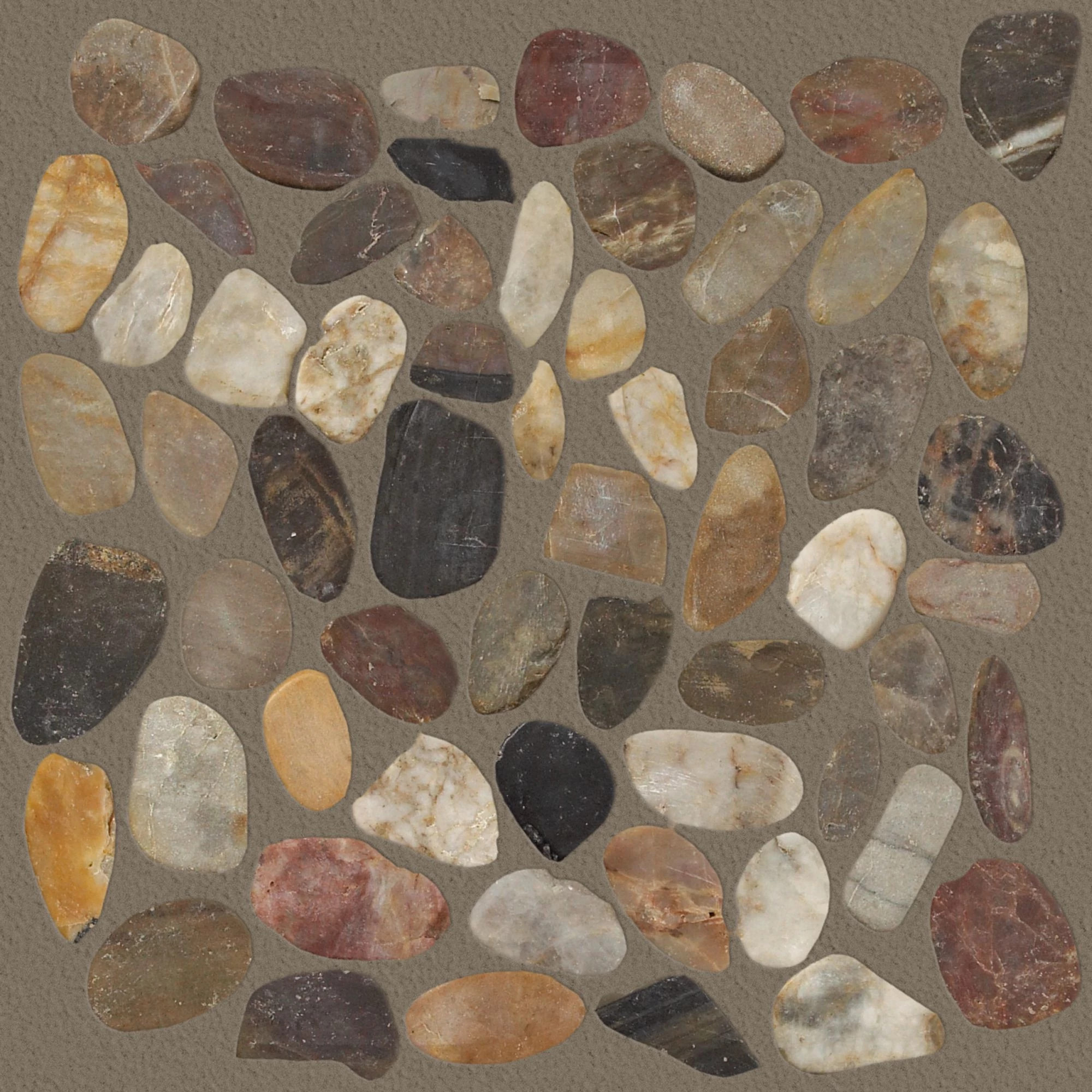 PEBBLE SLICED MOSAIC BORA WILDERNESS MAIN