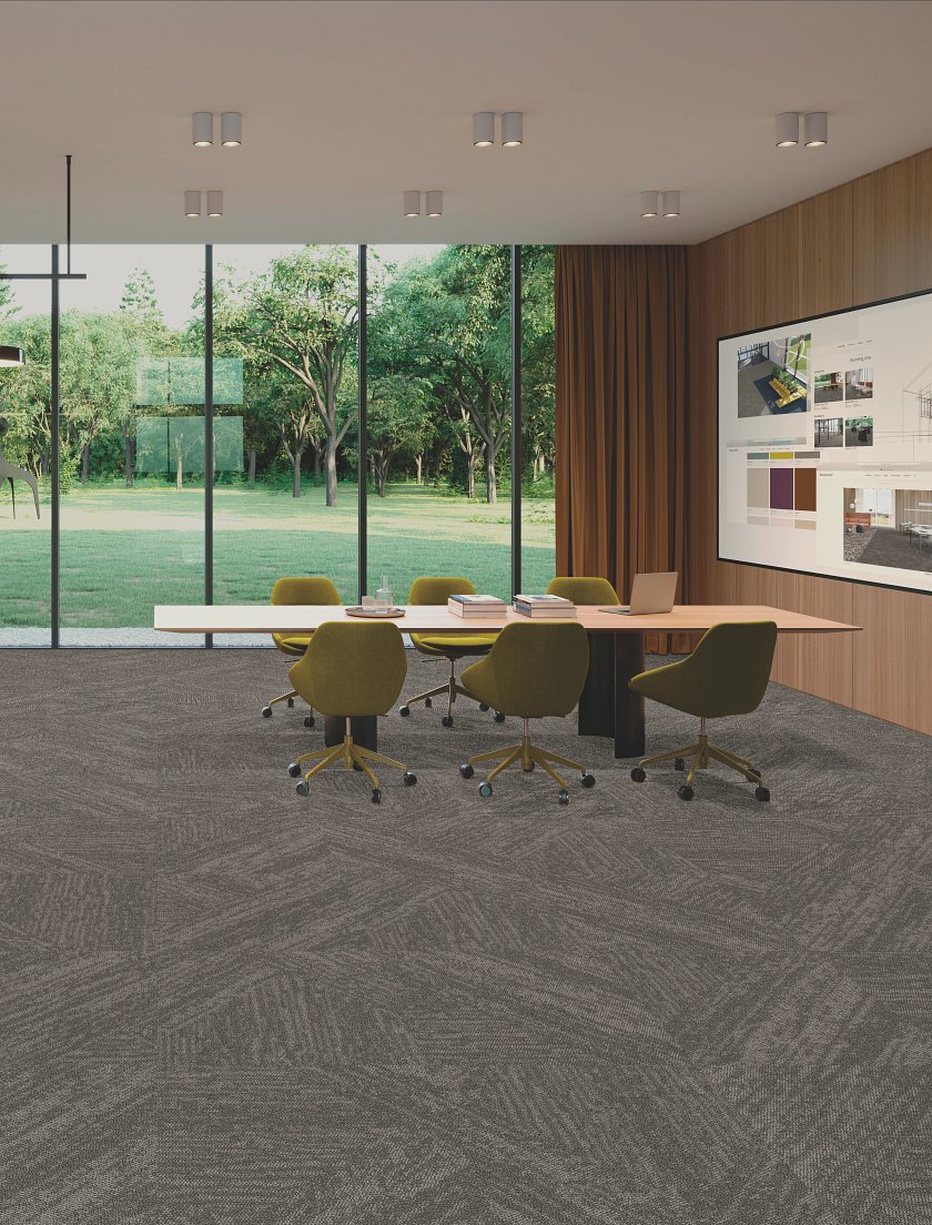 Bisect Tile Sediment - LVP flooring Bisect Tile Sediment Feature 1